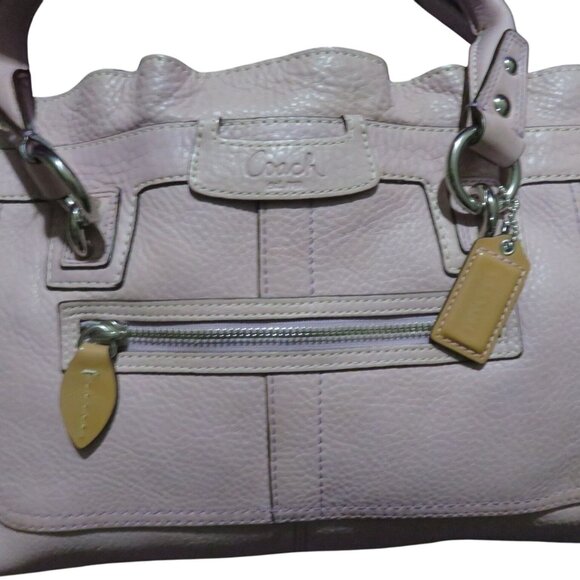 Coach 2008 Penelope Light Lavender Pink Leather satchel - Picture 14 of 14